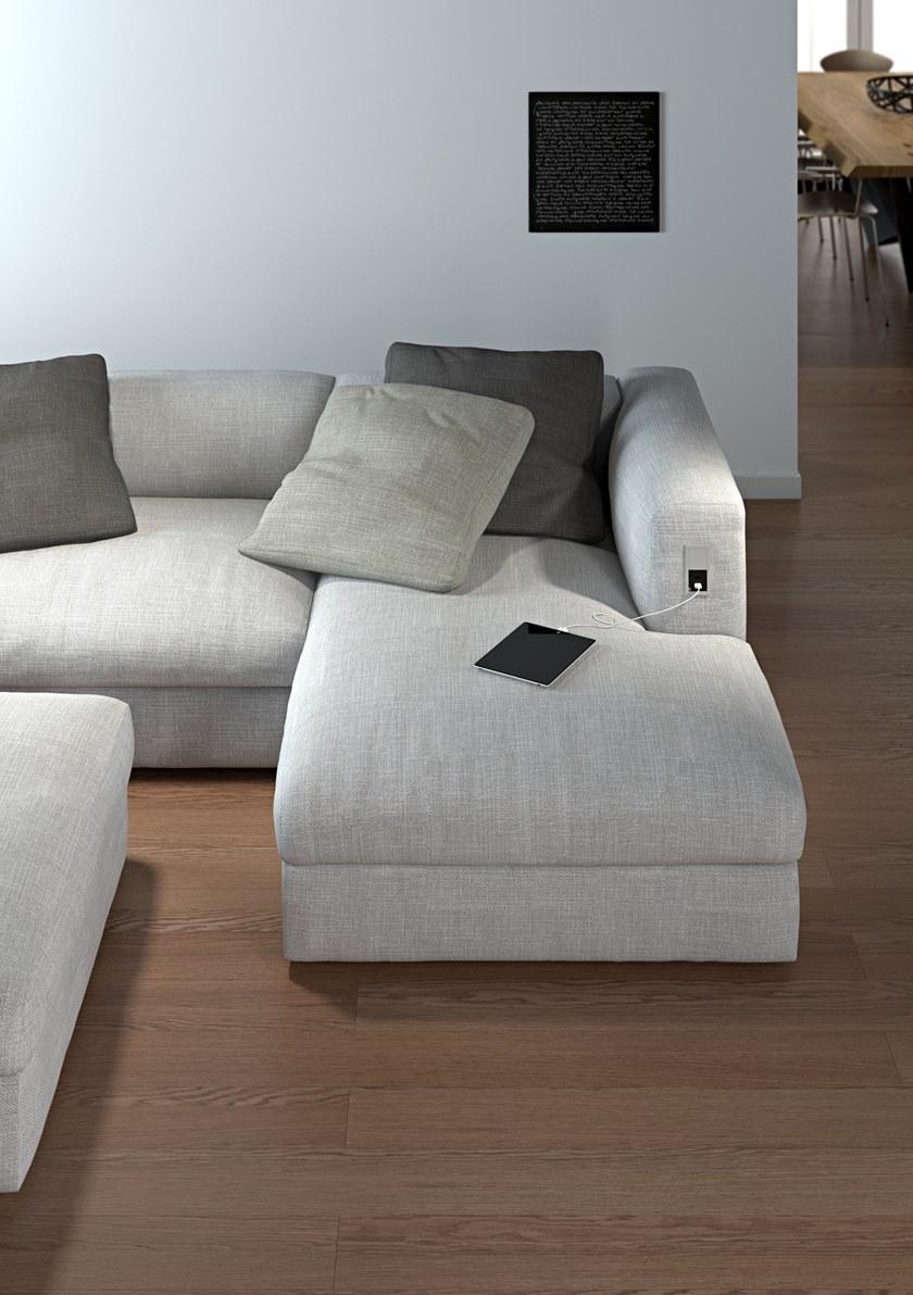 ASA PLASTICI Выдвижной проводной модуль с независимыми розетками Versalogic sun-id-1380347 - Вид №4