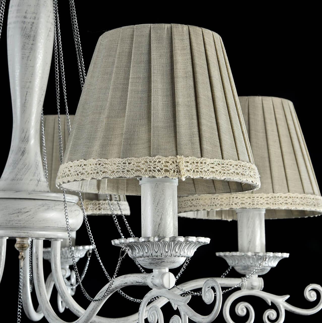 Подвесная люстра Freya Donata FR2759-PL-05-W FREYA DONATA 186865 Серый  - Вид №2