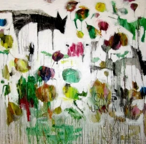 ICI ET LÀ Я акрил твоя ткань The catman