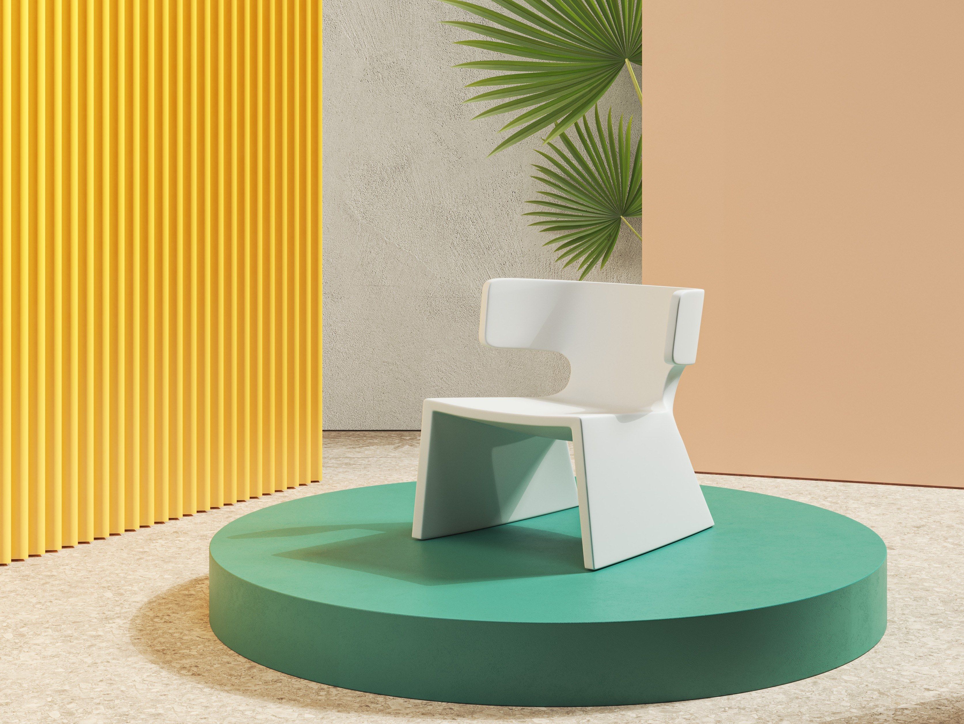 Кресло из полиэтилена с подлокотниками ALMA DESIGN ARCH-00097205 - Вид №1