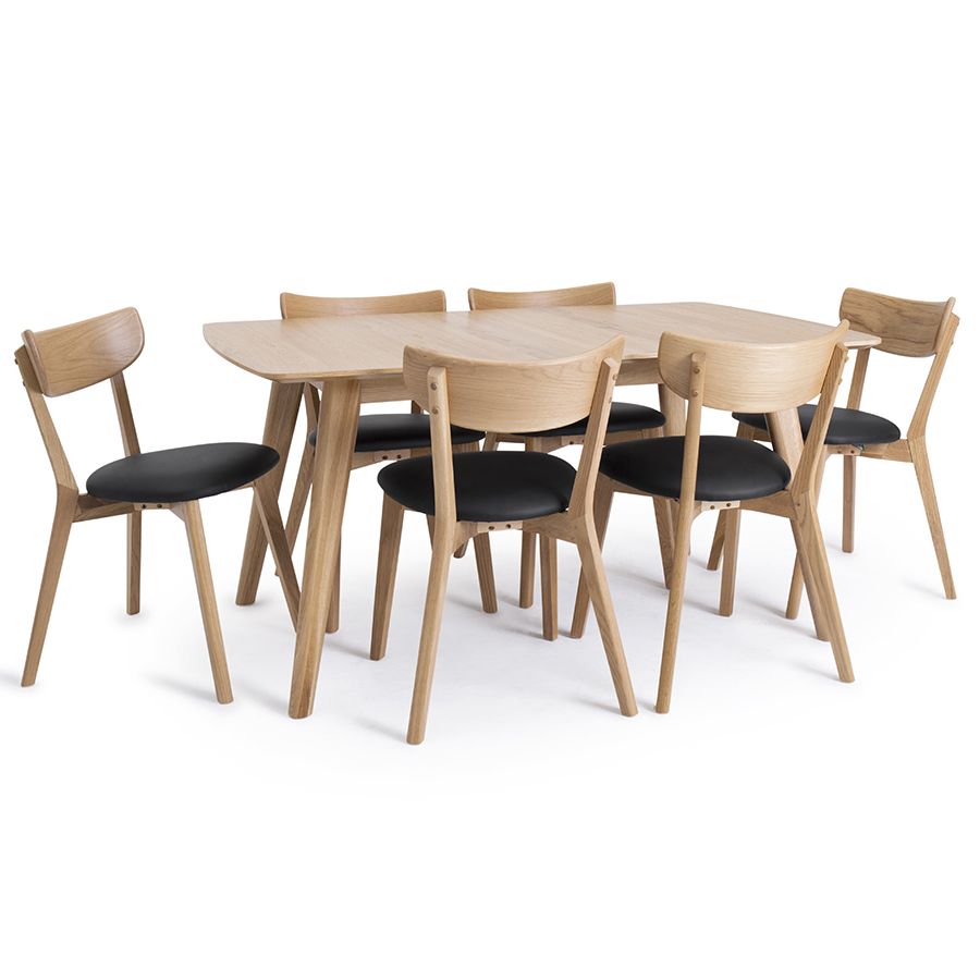 24840200 Стол раздвижной , rho, 150/195х90х74 см Unique Furniture  - Вид №5