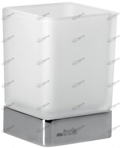 INDA® Отдельностоящий держатель зубных щеток из матового стекла Lea A1810z