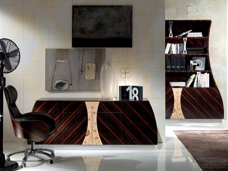 Carpanelli Кожаное кресло на колесиках Cartesio sun-id-1364842 - Вид №2