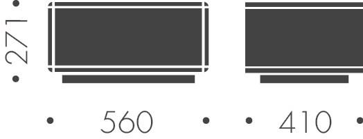 Heavens Прямоугольная прикроватная тумба из лакированного дуба с ящиками Andrea sun-id-1440456 - Вид №3