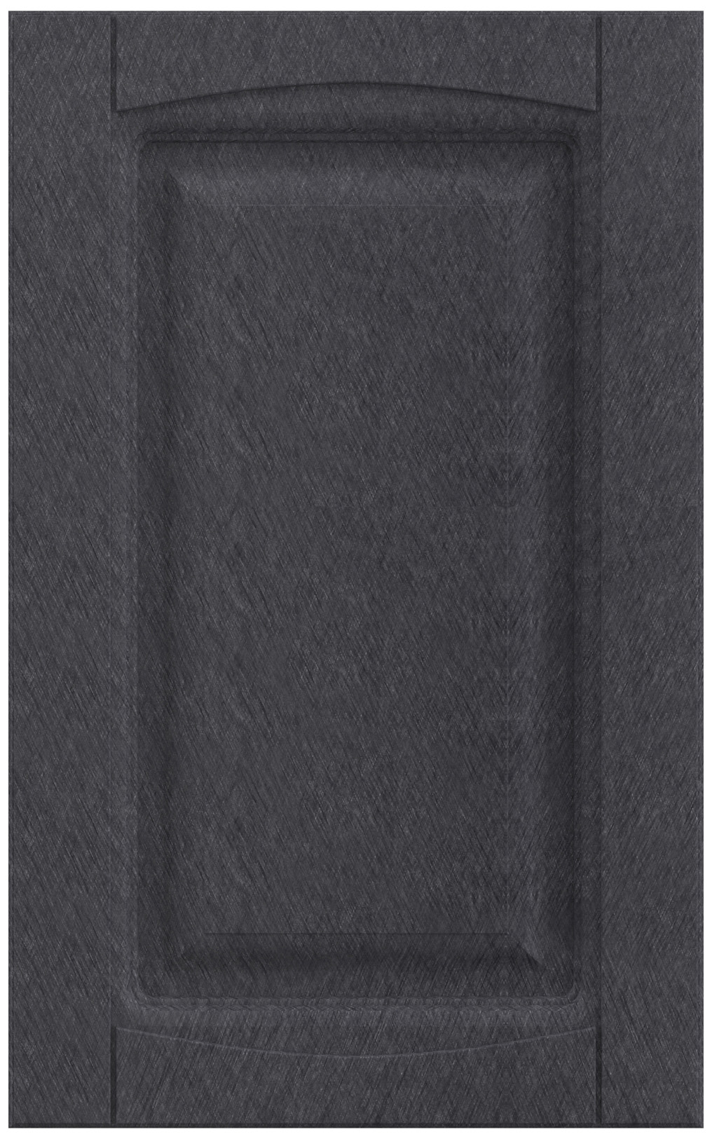 Фасады для кухни Кантри Фрезеровка «Кембридж» Аура графит №537 SIDAK SIST149-10383