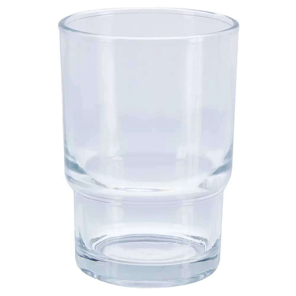 Стакан для ванной Аквалиния стекло прозрачное STLM-2064451