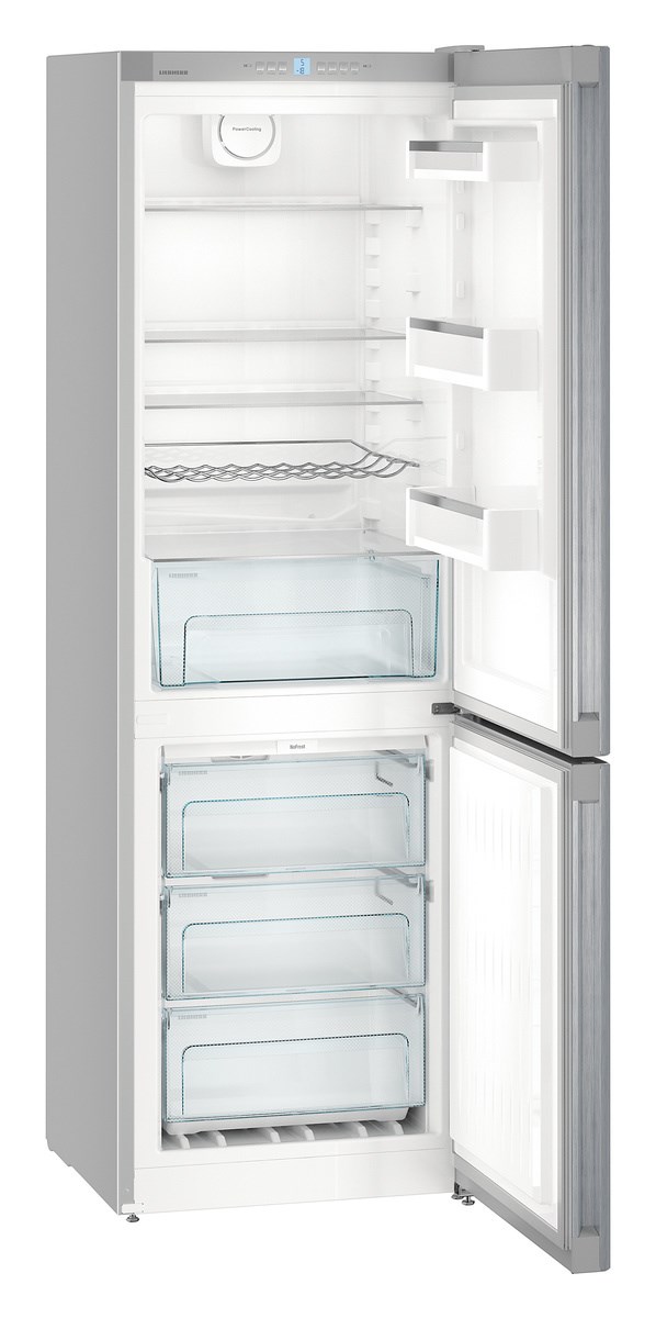 CNel 4313-23 001 Холодильники / высота 183.1 см, nofrost, 209 л + 95 л, 3 контейнера мк, a++, серебристый Liebherr  - Вид №7