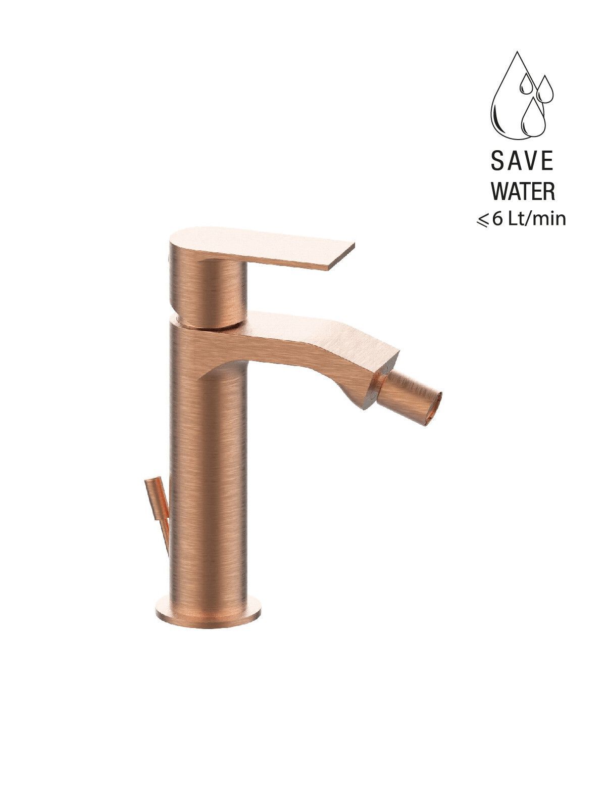 Однорычажный смеситель для биде с автоматическим сливом Rubinetterie Frattini Птолемей ARCH-00058563 - Вид №3