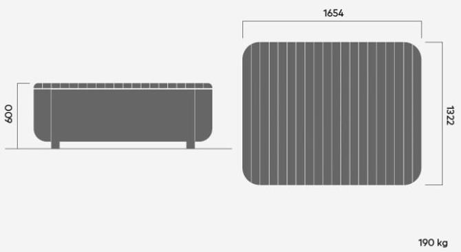 VESTRE Скамейка из стали и дерева sun-id-1464614 - Вид №10