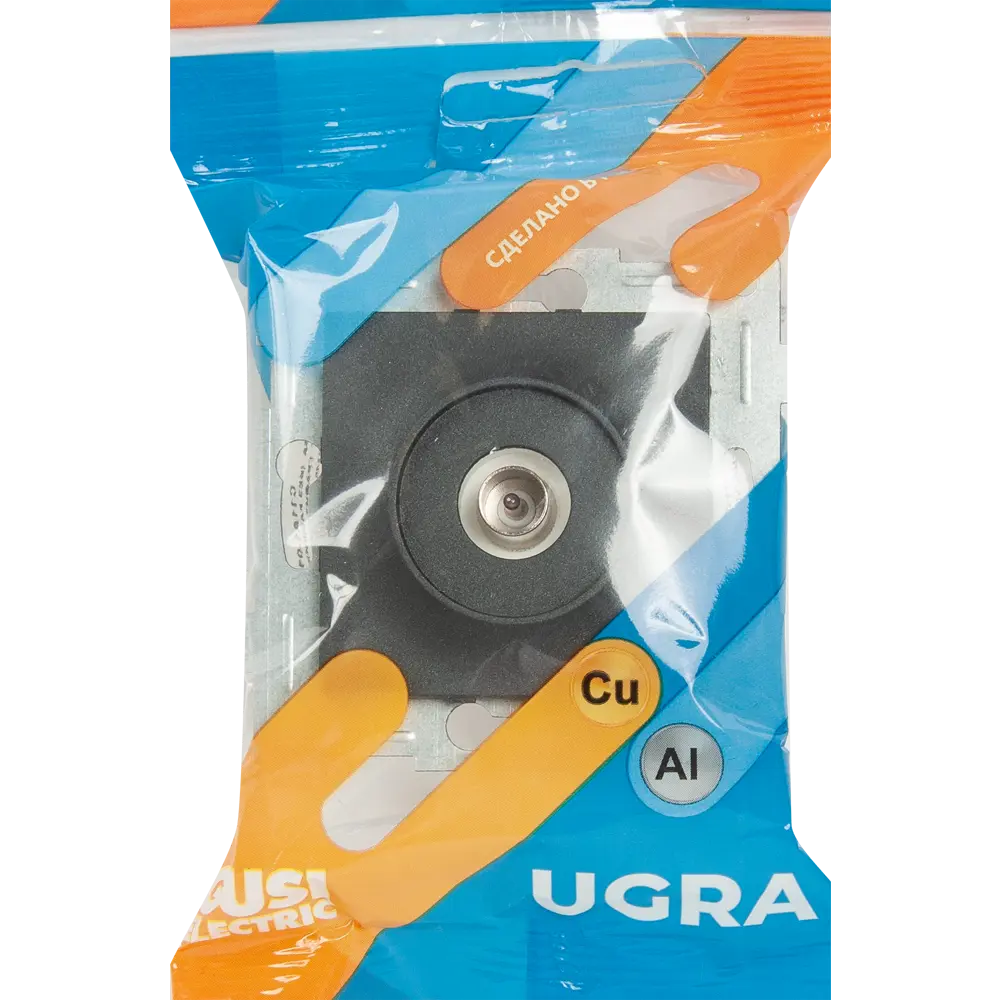 Антенная розетка GUSI Electric для цифрового ТВ, графит 83864455 Ugra STLM-0045233 - Вид №5