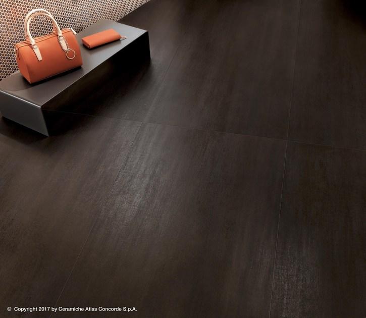 Atlas Concorde Пол из керамогранита с эффектом бетона и металла Mek sun-id-1401076 - Вид №10
