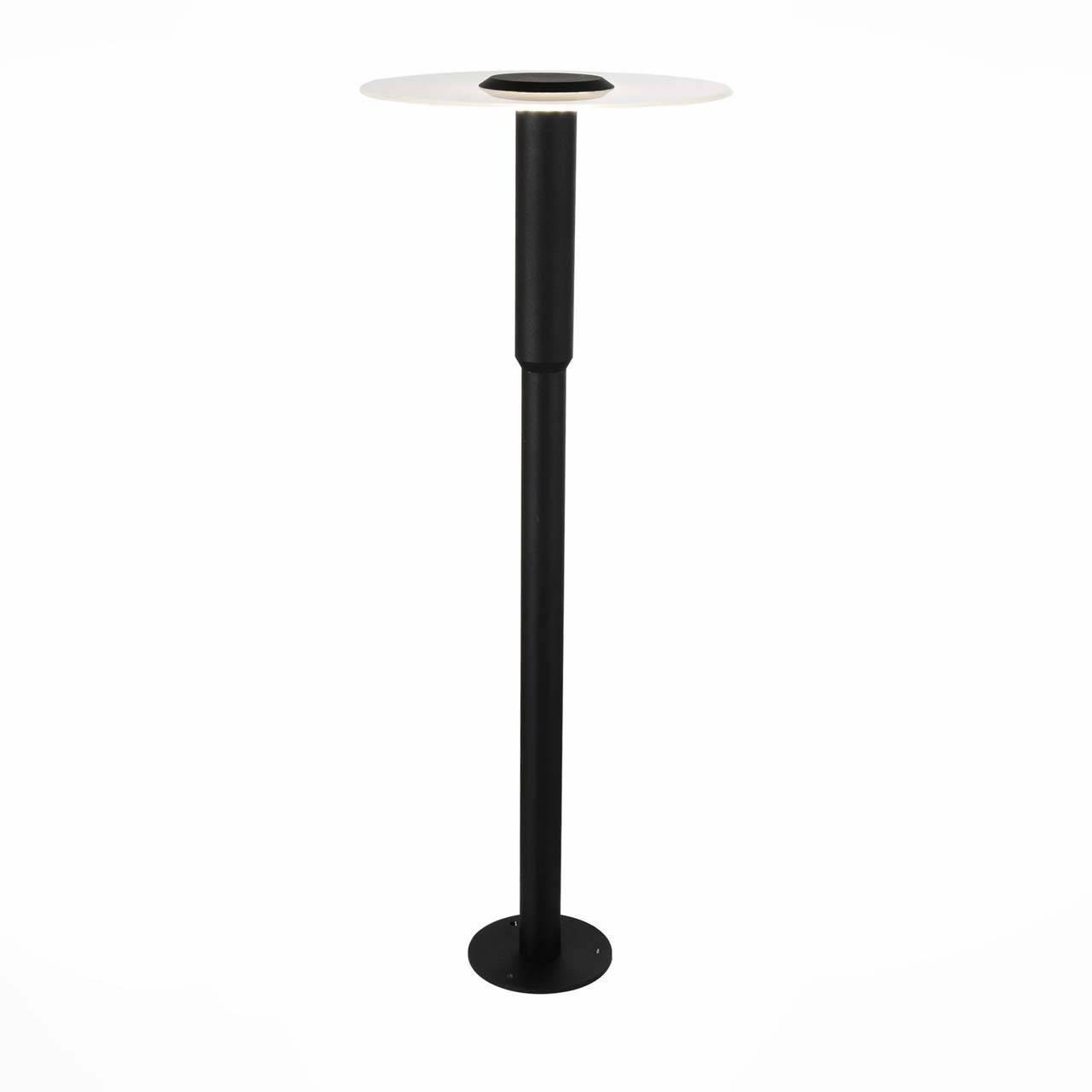 Уличный светодиодный светильник ST Luce SL099.405.01 ST LUCE СТОЛБ 270851 Черный  - Вид №3