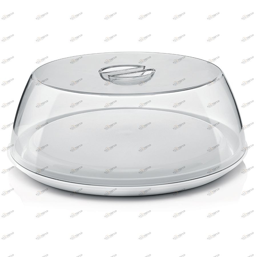 Блюдо с крышкой Forme Casa белое Guzzini 13845411