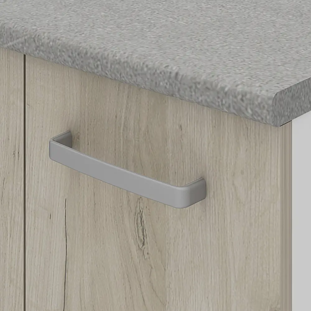 Напольный кухонный шкаф Дейма темный 60 см с элегантной фрезеровкой 86720865 Santreyd STLM-1584641 - Вид №8