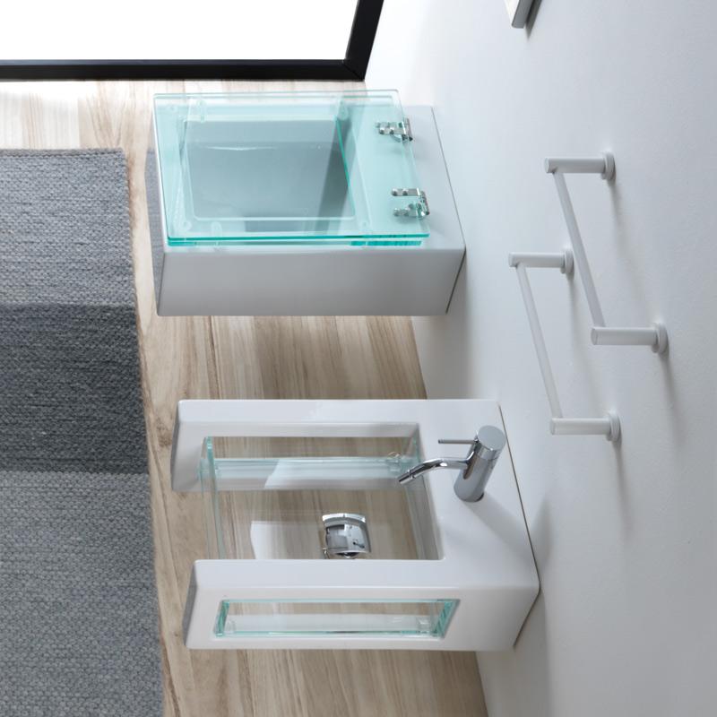 GLCEBISO2 Консоль приставная для установки чаши биде GSG CERAMIC GLASS - Вид №2