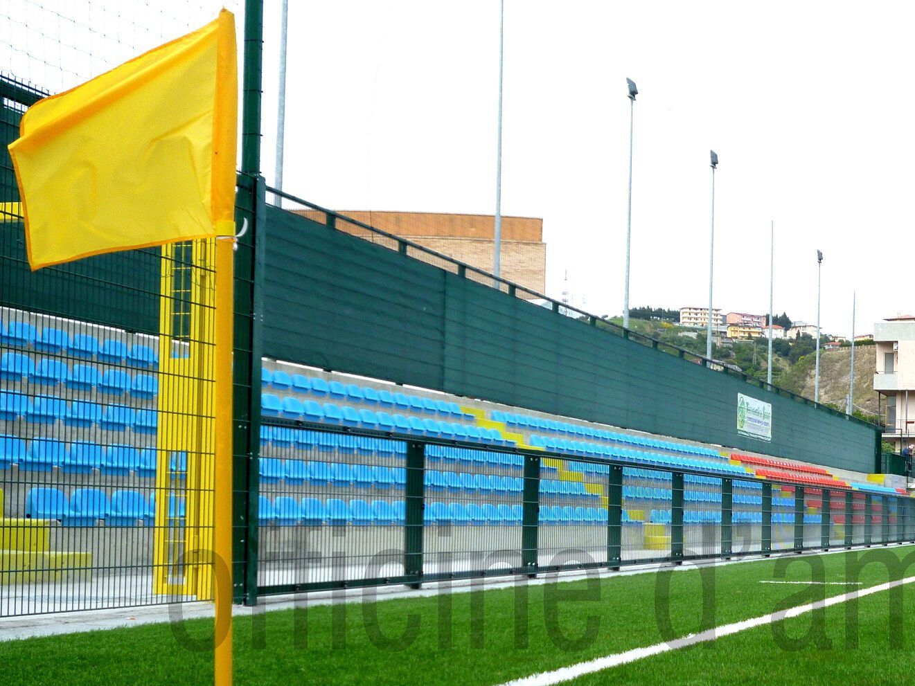 Забор для спортивных площадок из сварной сетки OFFICINE D'AMICO Vera Sport ARCH-00097298 - Вид №1