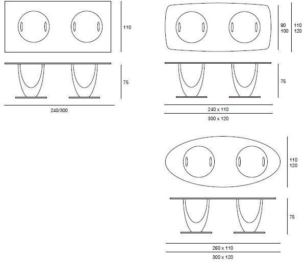 Pacini & Cappellini Круглый мраморный стол sun-id-1470875 - Вид №3