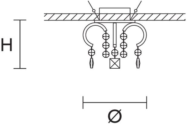 Masiero Круглый встраиваемый металлический точечный светильник Lizzi sun-id-1501280 - Вид №2
