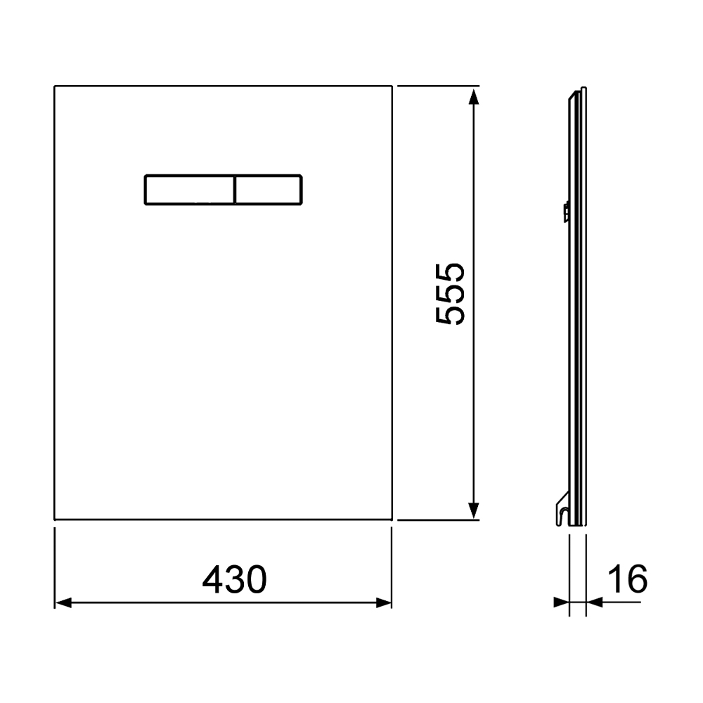 9650000 Стеклянные панели Tece TECElux - Вид №5