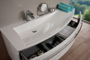 SWM114R1 Накладная раковина на столешницу  овальная Puris Crescendo