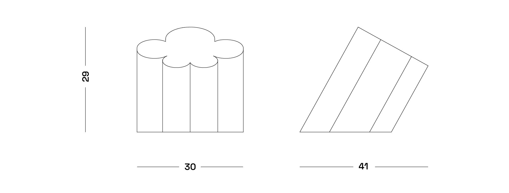 Светодиодная настольная лампа PMMA Poltronova Пассифлора ARCH-00137749 - Вид №7
