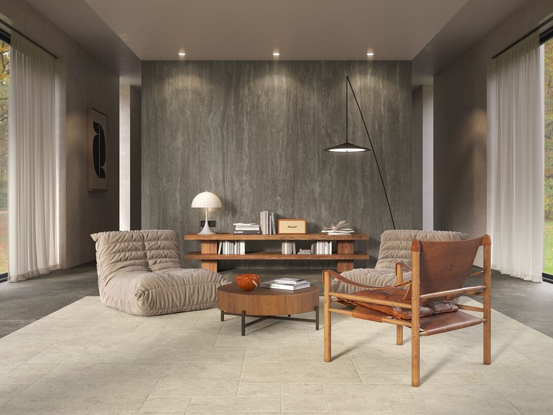 Напольное / керамогранит с эффектом травертина CERAMICA FONDOVALLE Royal Travertino ARCH-00074347