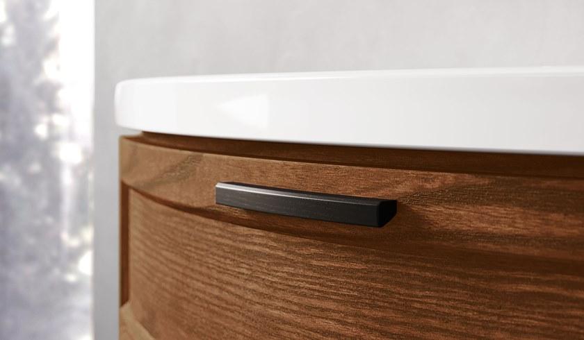 Mobiltesino Настенная тумба под умывальник из ясеня с ящиками Estra sun-id-1407068 - Вид №3