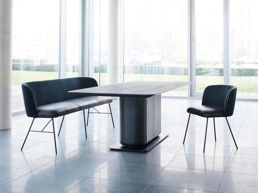 KFF Мягкая скамейка со спинкой Gaia line sun-id-1363225 - Вид №3