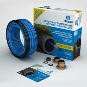 Кабель греющий Freezstop Inside ССТ 8 м внутри трубы 10 Вт/м