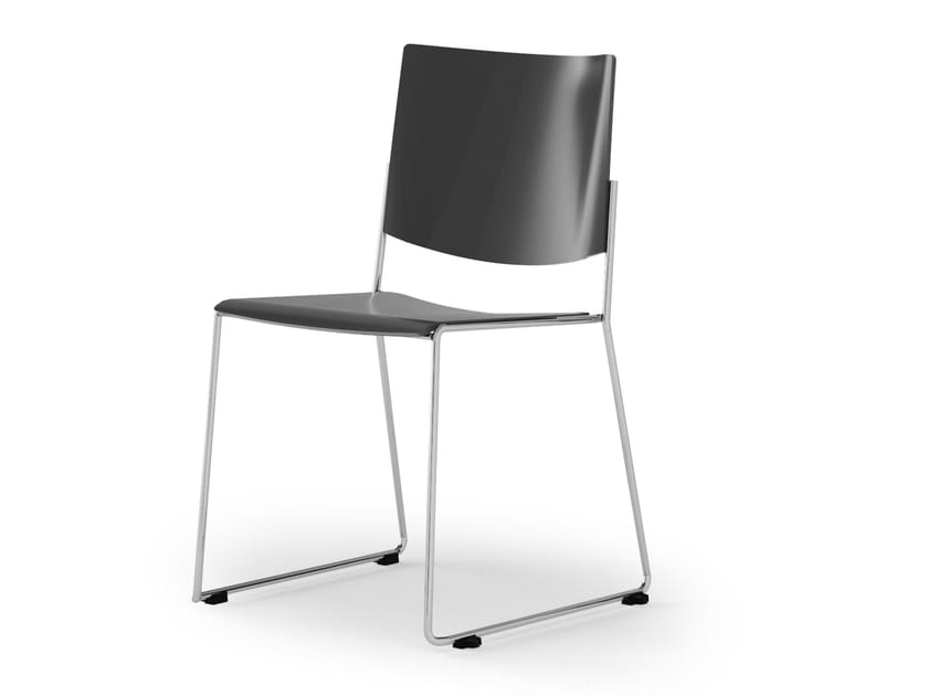 Штабелируемый стул из ламината SCHNEEWEISS interior Eless ARCH-00036839