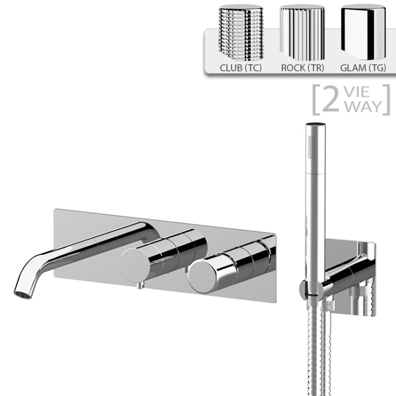 TG710D2Q Душевой набор DANIEL RUBINETTERIE Trilogy - Вид №2