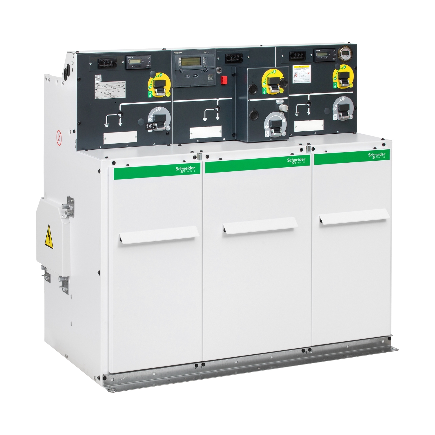 RM64N2DI24B2WO2MV2 Моноблок типа NE-DIDI 16кА/1с-20кА/1с-20кВ-С моторизацией-VPIS-Flair22D Schneider Electric RM6 