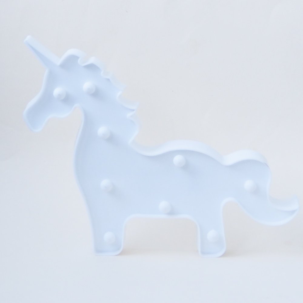 Ночник детский "Белый единорог" LITTLE LOVELY COMPANY  281698 Белый Santreyd  - Вид №2