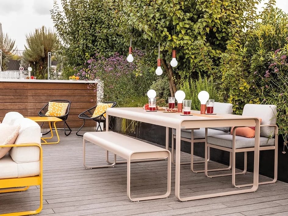 Металлическая садовая скамейка Fermob Bellevie Premium ARCH-00053835 - Вид №3