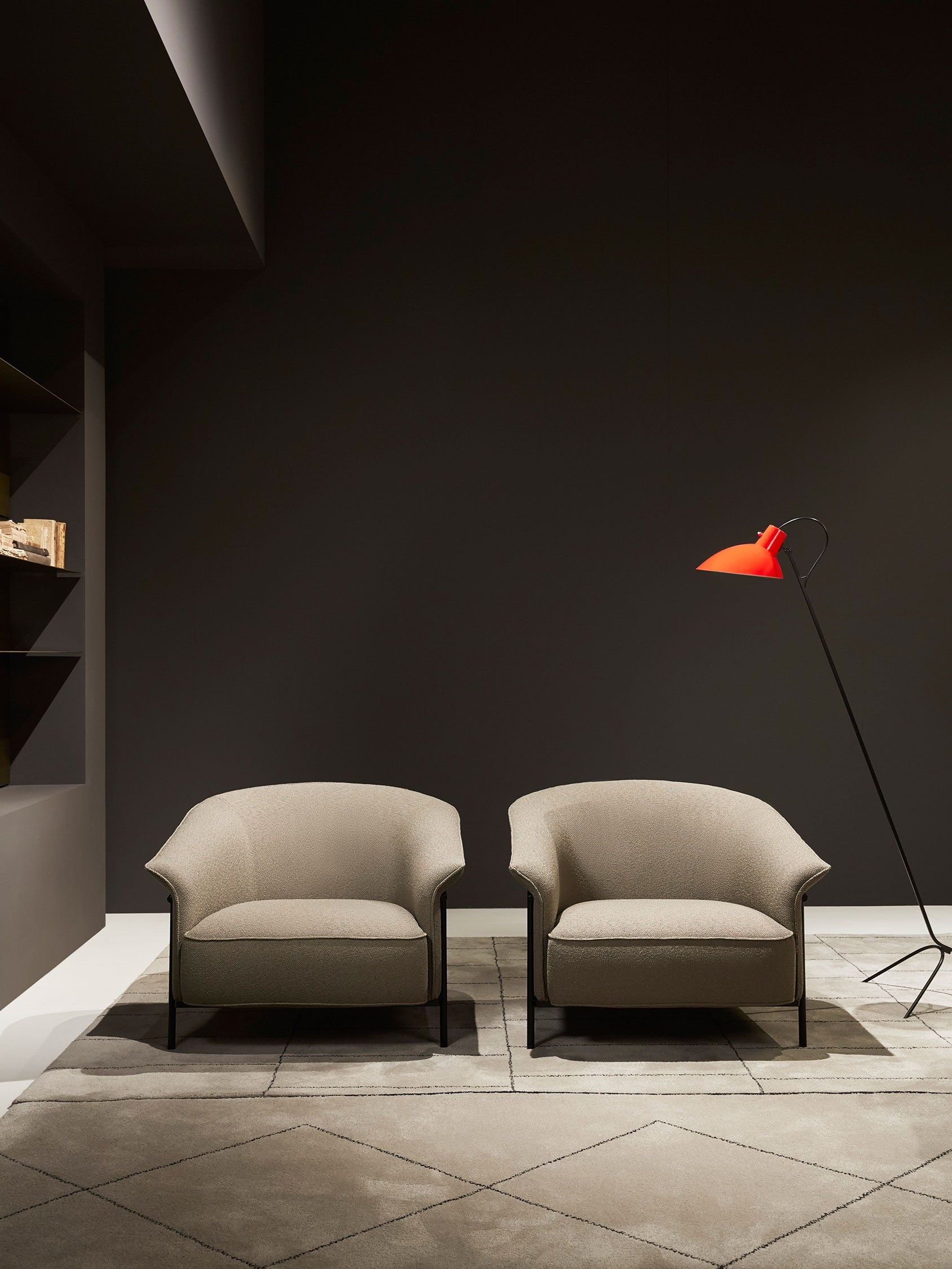 Тканевое кресло с подлокотниками Porro ARCH-00049914 - Вид №2