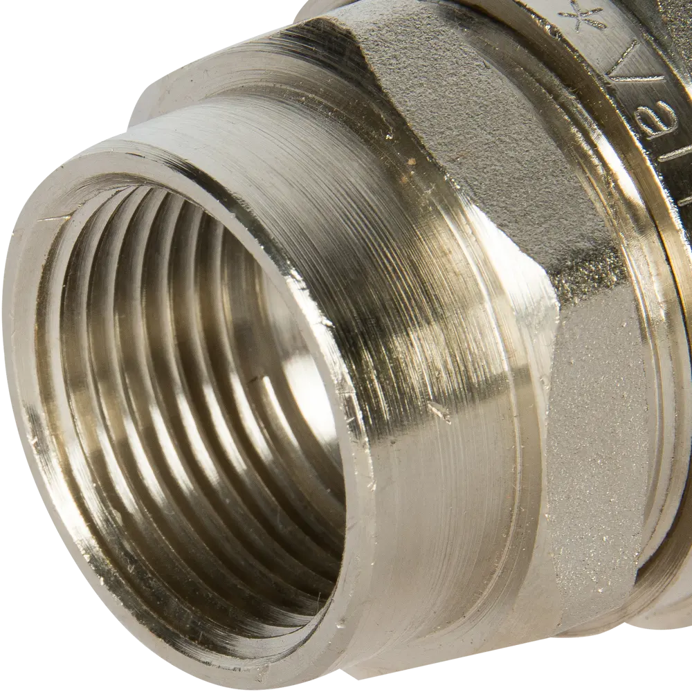 Переходник Valtec 1"x32 мм ВР никелированная латунь VTM.302 STLM-2197254 - Вид №1