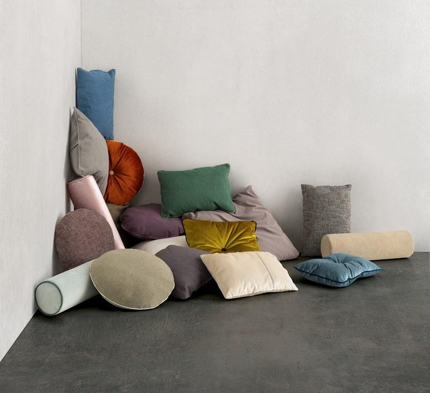 Felis Однотонная квадратная подушка из ткани Complements sun-id-1427383 - Вид №1