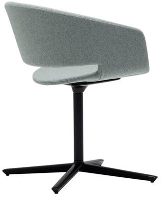 Andreu World Мягкое вращающееся кресло с 4-мя спицами Ronda So0465 - Вид №2