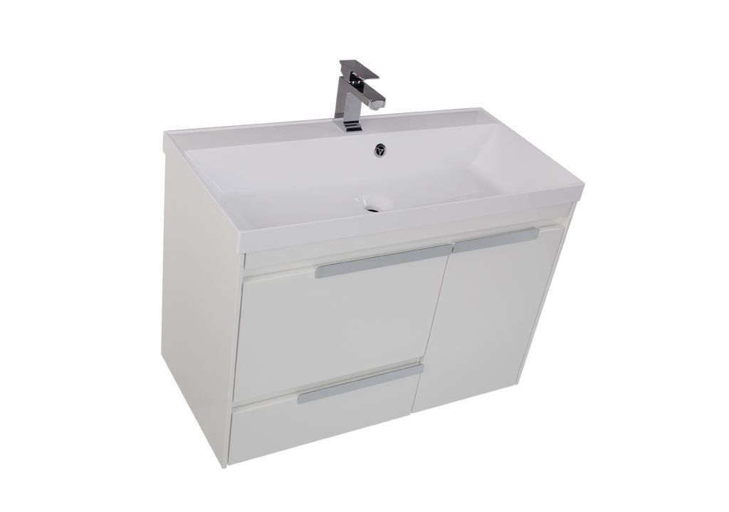 Тумба под раковину Aquanet Тиволи 90 белый sun-id-270660 - Вид №2