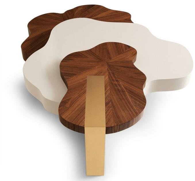 Ginger & Jagger Журнальный столик из лакированной фанеры для гостиной Earth to earth sun-id-1467815 - Вид №3