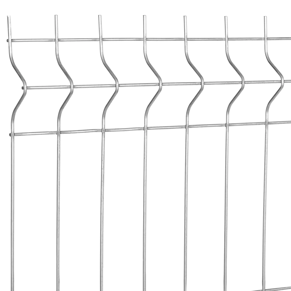 3D панель для забора Fine 2.5x1.53 м оцинкованный 3 ребра Santreyd STLM-2178089 - Вид №4