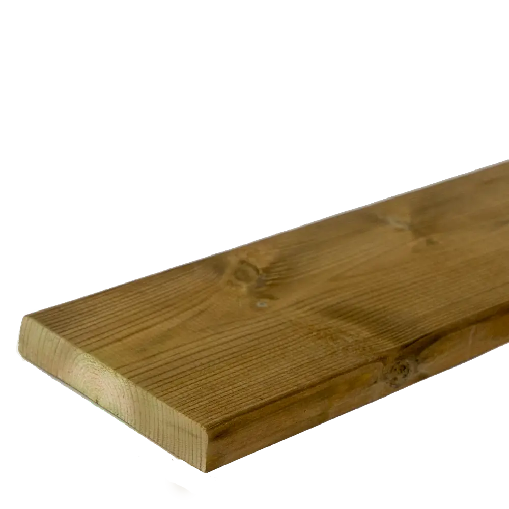 Доска штакетник импрегнированная 15x90x2000 мм хвоя ФГИС ЛК РУСШПАЛА STLM-2173316