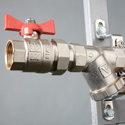 VT.GPM.06S04.L2 Узел этажный для поквартирного учета тепловой энергии Valtec 1", 2 вых., ввод слева  - Вид №7