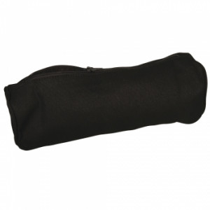38691576 Заготовка для декорирования Пенал на молнии, хлопок, 22х7х7 см, цвет черный хлопок Rayher