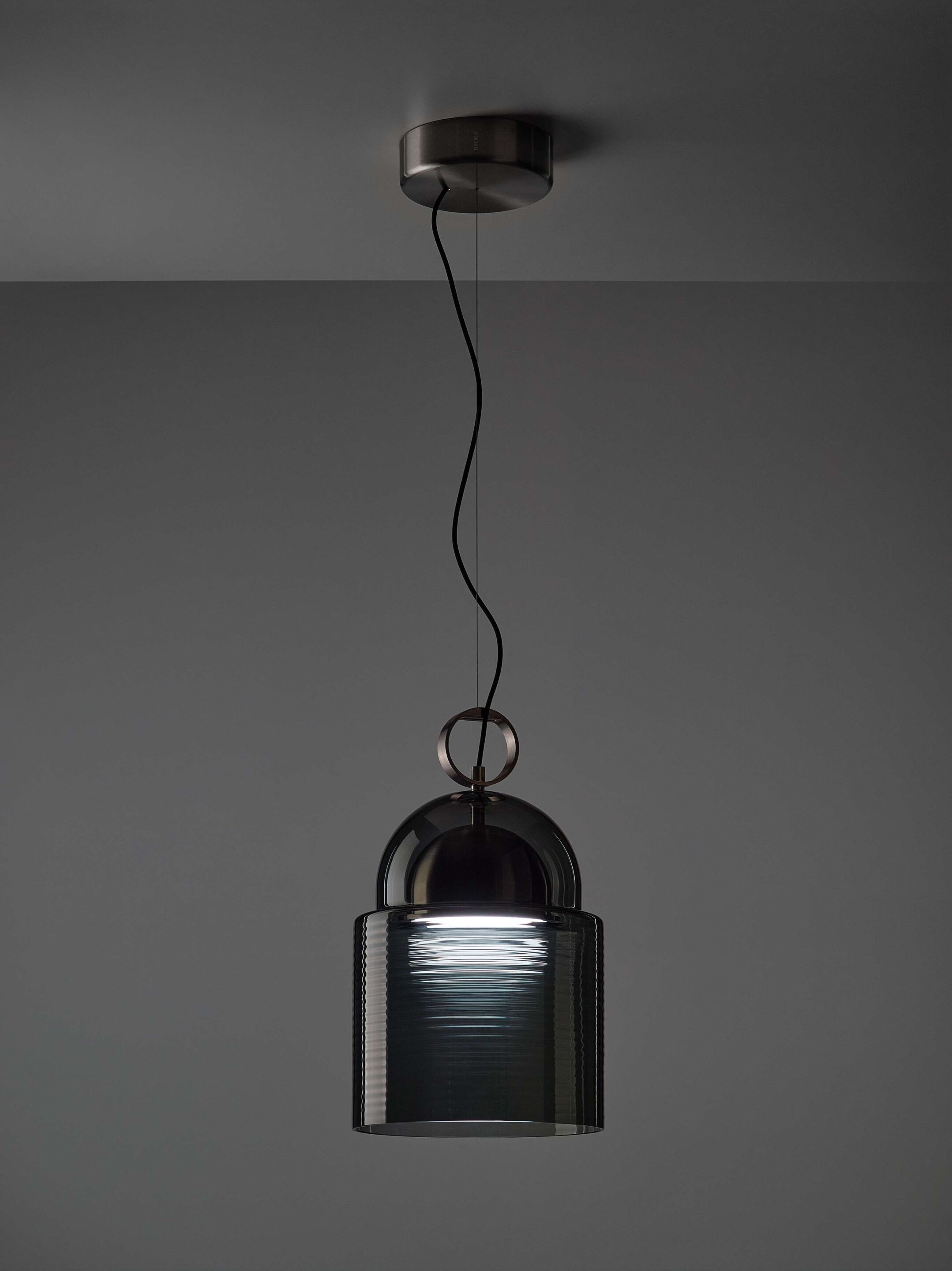 Подвесной светильник из дутого стекла BROKIS купол ARCH-00096747 - Вид №45