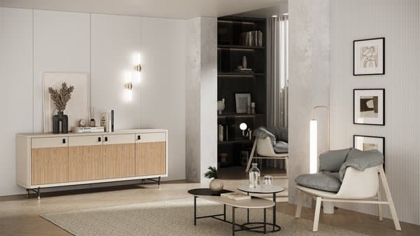 Шкаф из массива дерева с распашными дверями animovel Fidji ARCH-00116310 - Вид №4