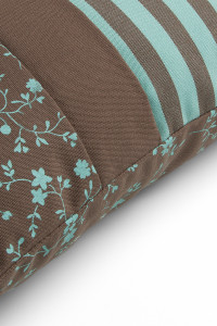 2000983191748 Подушка 30х50 коричнево-бирюзовая GUDEE Agua