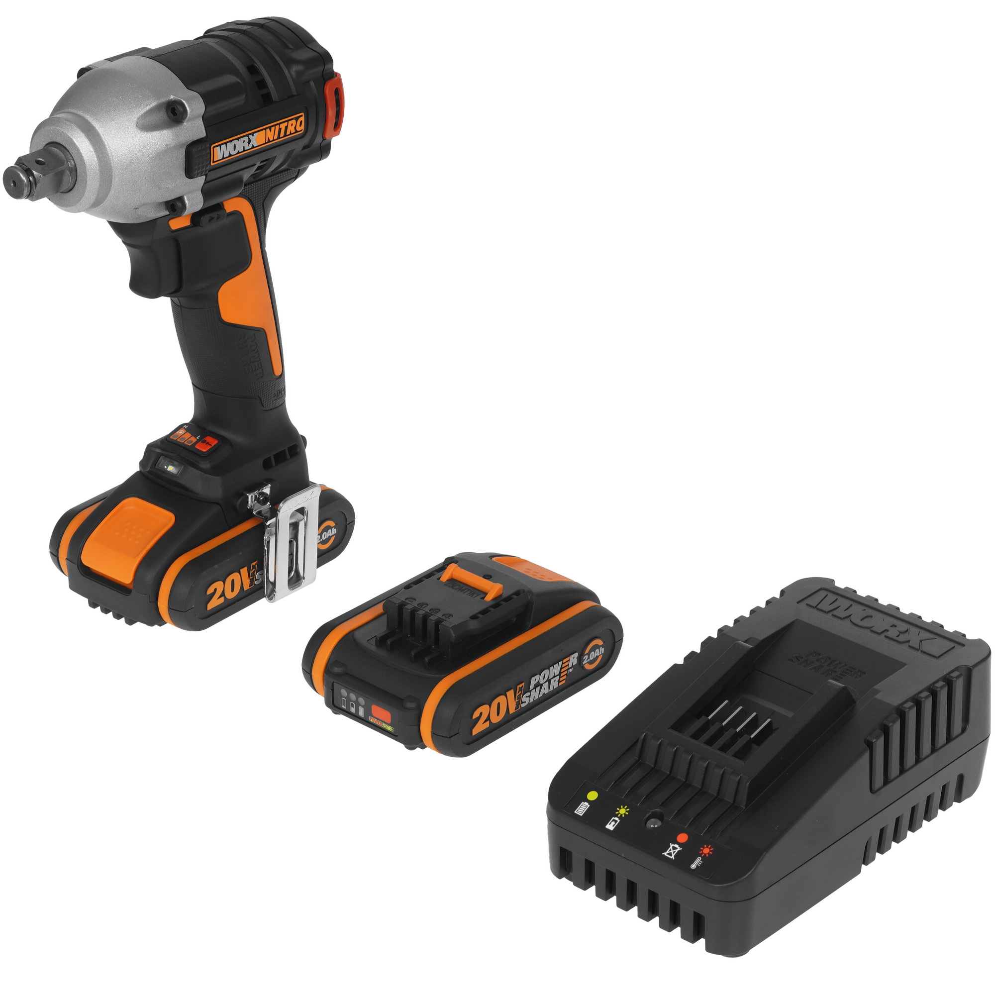 Гайковерт Worx WX272 PowerShare 20V 9954152 STDN-0100555 - Вид №1