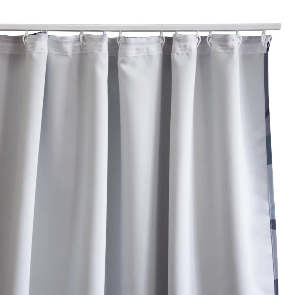 Штора на ленте Тундра 150x260 см цвет серо-зеленый SEASONS STLM-2169596 - Вид №4