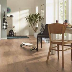 Паркетная доска Meister PS 300 Чистый 8238 Дуб Натур с брашью (Текстурированная) 1187х142 мм.